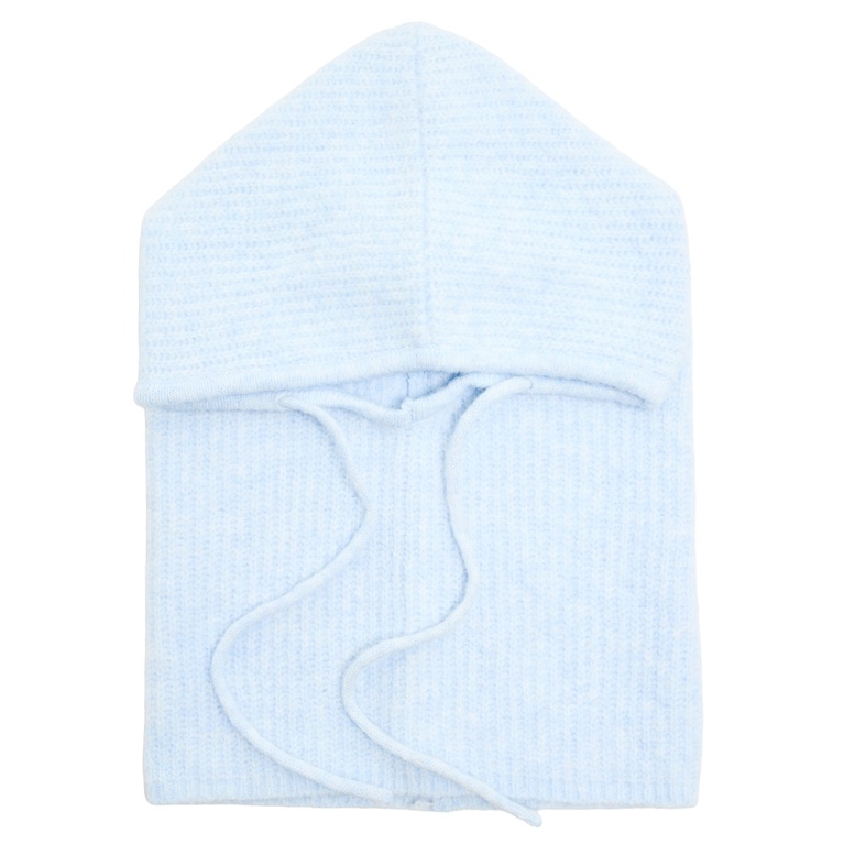 Ribbed balaclava "Kelly" Blue